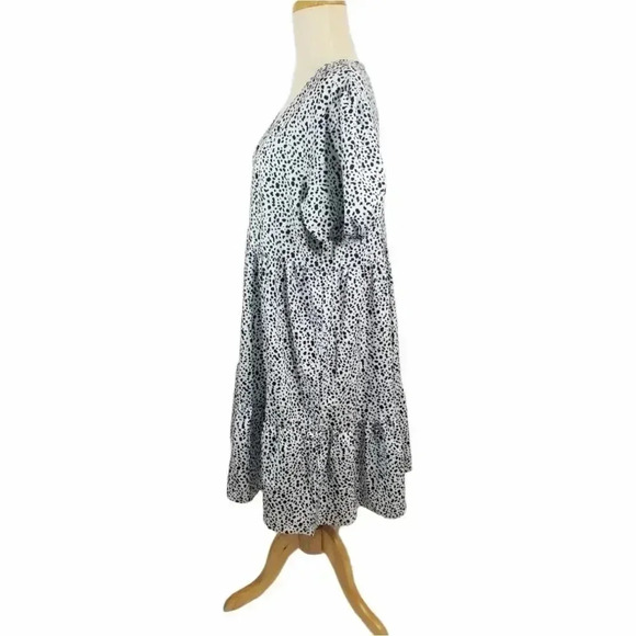 {SHEIN} Speckled Print Pull-on Dress - Picture 3 of 9